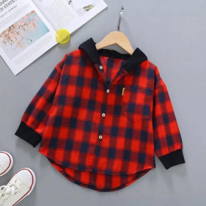 Camisa Con Capucha Mickey Roja