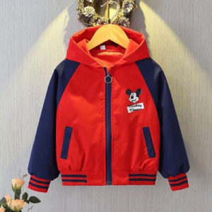 Cortaviento Con Capucha Mickey