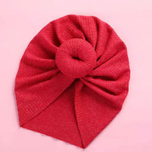 Turbante Para Niñas Rojo