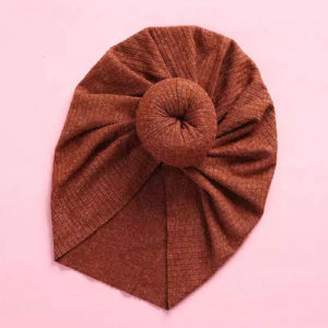 Turbante Para Niñas Terracota