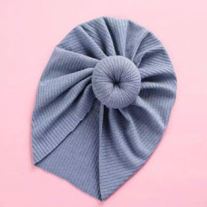 Turbante Para Niñas Celeste
