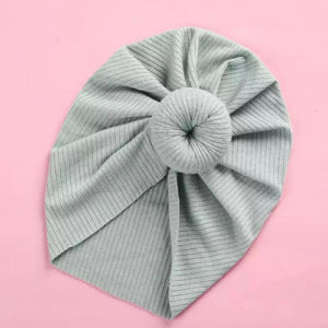 Turbante Para Niñas Verde Agua