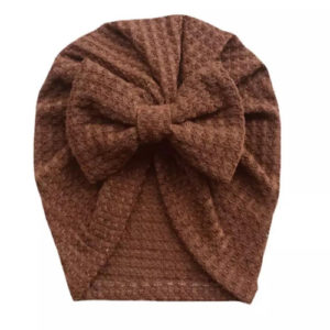 Turbante Corbata Café