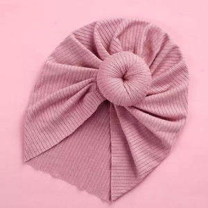 Turbante Para Niñas Rosa Palo