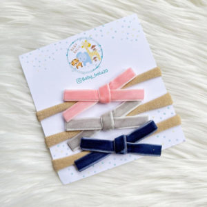 Set Cintillos Terciopelo #2