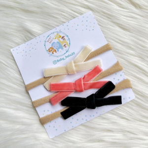 Set Cintillos Terciopelo #1