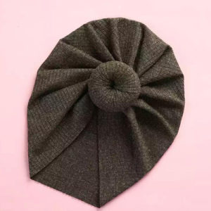 Turbante Para Niñas Verde Musgo