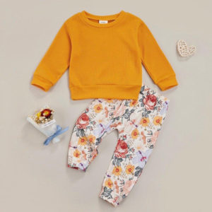 Conjunto Flores Mostaza