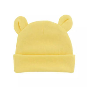 Gorrito De Algodón Amarillo