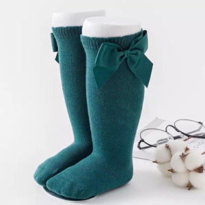Calcetas Con Lazo Verde