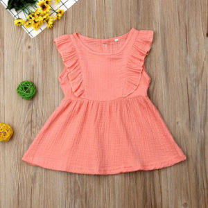 Vestido Casual Coral