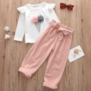 Conjunto 2 Piezas Rosa Palo