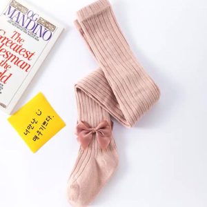 Pantys Con Lazo Rosa Palo