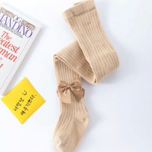 Pantys Con Lazo Beige