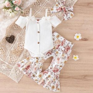 Conjunto Palazzo Flores Blanco M/Corta